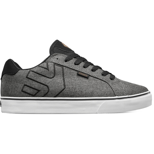 Pánské Tenisky Etnies Fader Vulc Šedé/Černé - ABSLC3854